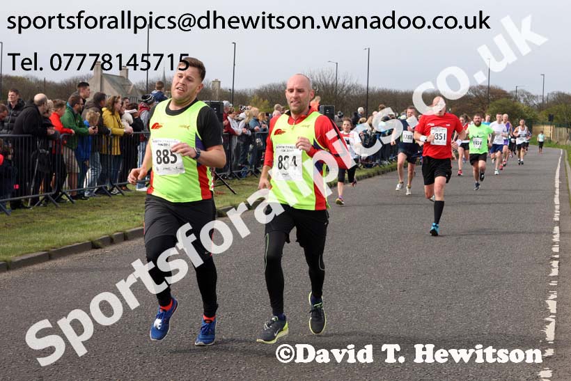 North Tyneside 10k Road Race, Whitley Bay. Photo: David T. Hewitson/Sports for All Pics